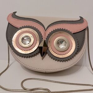Kate Spade Blaze A Trail Owl Crossbody Handbag